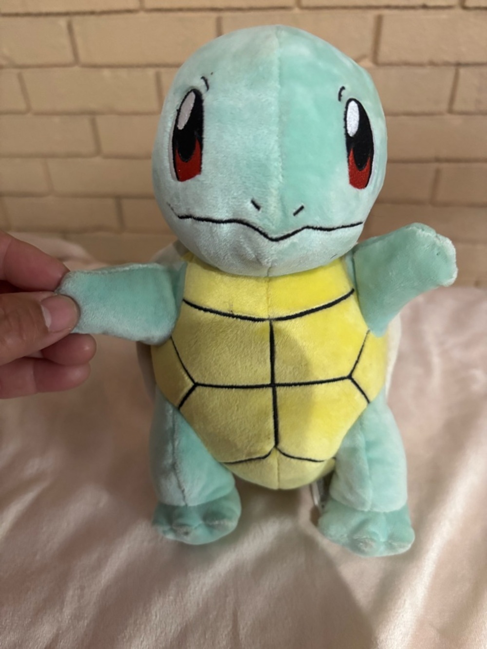 Pokemon Squirtle Plush - Light Blue & Yellow